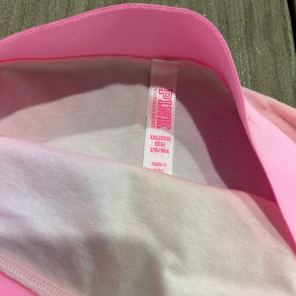 NWOT Victoria Secret PINK boyshort Bootyshort Panty Curvy Valentines Easter XXL - Picture 2 of 3